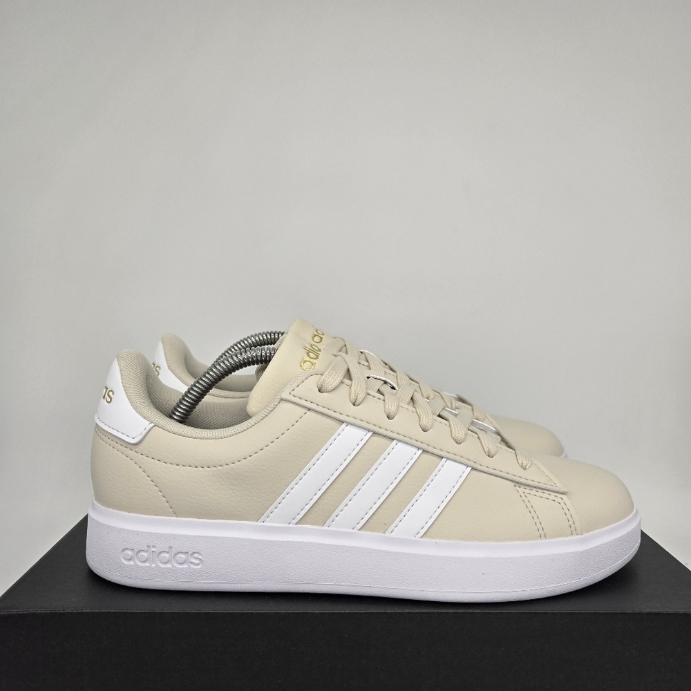 New adidas Grand Court 2.0 Alumina Cloud White Women's Shoes Size 6.5 - Picture 3 of 8